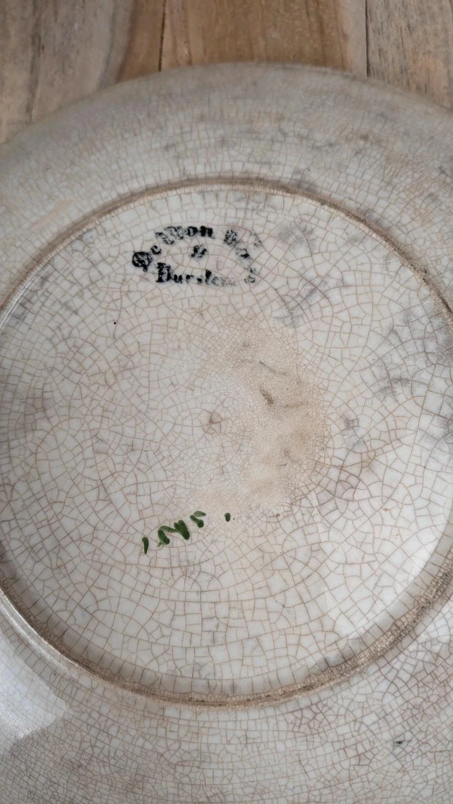 Lote de 2 pratos antigos Delton Ware motivo pássaros e flores – photo 8